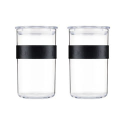 Bodum Presso pot Cylindre Plastique Noir, Transparent