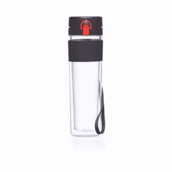 Bodum BISTRO, 450 ml, Utilisation quotidienne, Noir, Transparent, Tritan, Adulte, Homme/femme