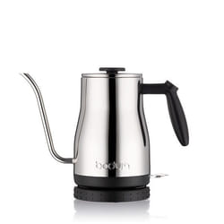 Bodum BISTRO bouilloire 1 L 1200 W Noir, Acier inoxydable