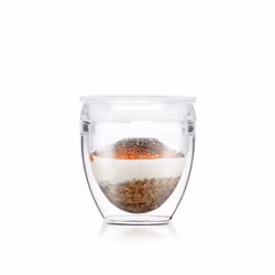 Bodum Pavina To Go Rond Mug 0,25 L Transparent 2 pièce(s)