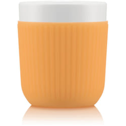 Set BODUM DOURO 2 tasses porcelaine avec manchon