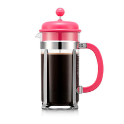 Bodum 1918-539BTR machine à café manuelle Presse française 1 L Rose, Transparent