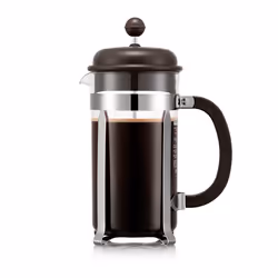 Bodum 1918-451BTR, Presse française, 1 L, Marron, Acier, 8 tasses, Plastique