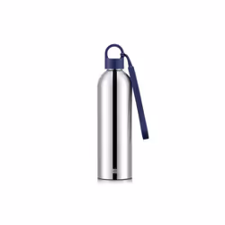 Bodum - bouteille isotherme 0.5l inox et bleu - 12057-16-540b