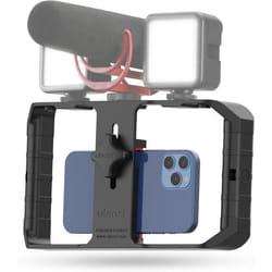 Stabilisateur Smartphone - ULANZI - U-Rig Pro - Vidéo Fluide - 3 Supports de Griffe - Compatible iPhone