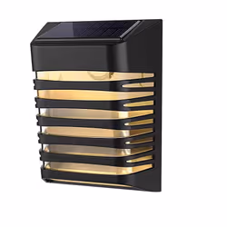 【Waterproof and Solar】 Applique murale exterieur est étanche IP54, ce qui signifie que lampe de clôture peut résister au temp ...