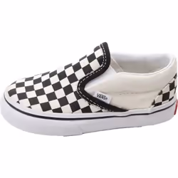 Sneakers toile damier à enfiler  -  Vans - Enfant