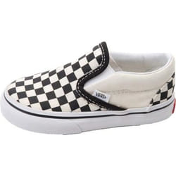 Sneakers toile damier à enfiler  -  Vans - Enfant