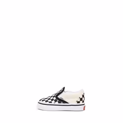 Sneakers toile damier à enfiler - Vans - Enfant