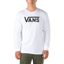Vans K6HYB2 Tee-shirt Encolure torsadée Manches longues Coton
