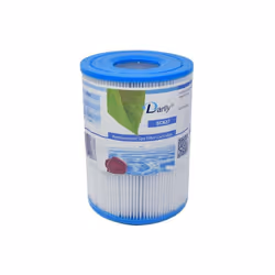 SC827 lot de 2 Filtres spa darlly (Cartouche de spa intex S1) Diamètre : 110 mm Longueur : 75 mm Haut : Ouvert : diamètre int ...