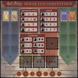 USAopoly Harry Potter: House Cup Competition Jeu de société Stratégie - Vue supplémentaire 5