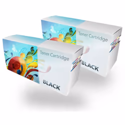 Prestige Cartridge Compatible CB435A Laser Toner Cartridges for HP LaserJet P1005, P1006, P1007, P1008, P1009 - TWO BLACK