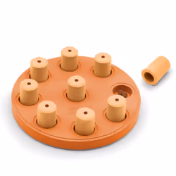 Outward Hound Dog Smart Composite, Chien, Jouet interactif, Orange, 22,9 cm, 59,2 mm, Boîte avec crochet