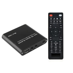 Lecteur multimédia - AGPtek - Mini HD TV - 1080P - HDMI - AV - USB