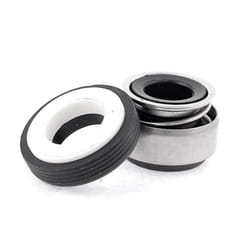 SOURCING MAP Joint Pompe à eau 12mm Diamètre intérieur Joint étanchéité Joint mécanique Ressort en métal Soufflet en caoutchouc