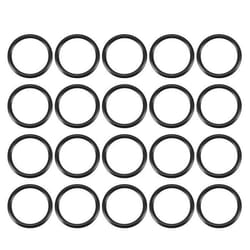 SOURCING MAP Joint Torique 20mm OD 16mm ID 2mm Largeur Métrique Nitrile Caoutchouc Joint Étanchéité 20Pcs