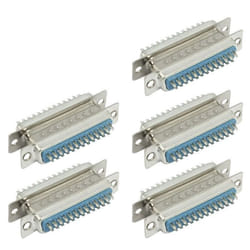 SOURCING MAP Connecteurs Soudé D-SUB DB 25 Broches M-F F-F 5 Paires