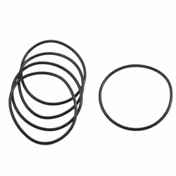 SOURCING MAP Joints toriques en caoutchouc nitrile 66mm OD 60mm ID 3mm Largeur joint détanchéité métrique 5Pcs