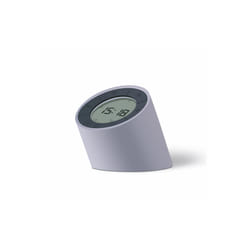 Gingko Design Edge Réveil numérique Gris