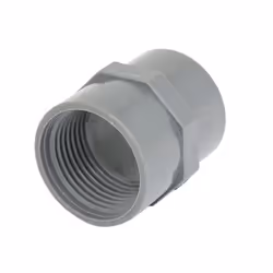 Raccord SOURCING MAP PVC tuyau deau droit filetage femelle 32 mm Connecteur gris