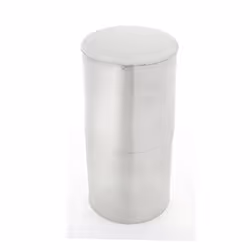 Poignée intérieure de porte - SOURCINGMAP - Cylindre en verre - 2 cm de diamètre - Gris - 1 unité
