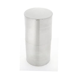 Poignée intérieure de porte - SOURCINGMAP - Cylindre en verre - 2 cm de diamètre - Gris - 1 unité