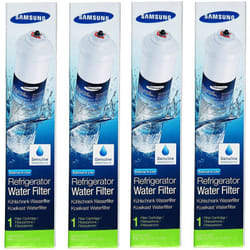 Lot de 4 filtres à eaux originaux pour réfrigérateur américain Samsung