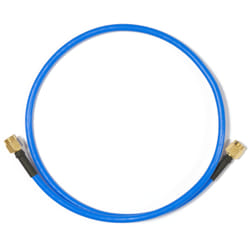 Mikrotik Flex-guide câble coaxial 0,5 m RPSMA Bleu