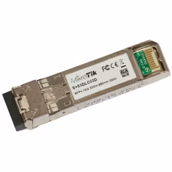 Mikrotik S+85DLC03D, Fibre optique, 10000 Mbit/s, SFP+, LC, 300 m, 850 nm
