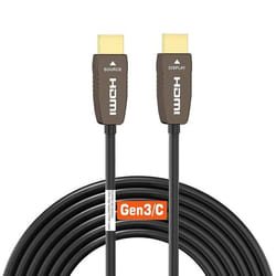 RUIPRO 8K HDMI Ultra Haute Vitesse Dernières 2.1b Certifié Câble Fibre Optique CL2 33 Pieds