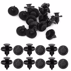 RIVET Fixation clip en plastique boue rivet 25 morceaux de 8 mm pour nissan