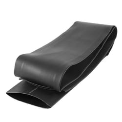 SOURCING MAP Tube thermortractable Gaine 1m Longueur 50mm Diamtre 82mm Largeur  plat Noir