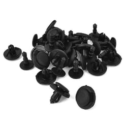 Rivet en plastique pour porte de voiture SOURCING MAP rivets plastique 7mm attache aile Push Vis Pin Clips 20Pcs