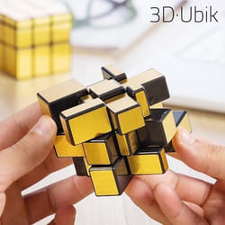 Casse-tête Magique 3D Ubik - Rubiks Cube - Dimensions : 55 x 55 x 55 cm - Matière : plastique