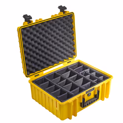 B&W Cases type 6000 Jaune Polypropylène (PP) - Vue supplémentaire 2