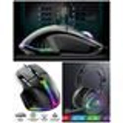 Casque Gamer PRO-H6 - XBOX - PS5 - LED RGB - Microphone Omnidirectionnel - 50mm