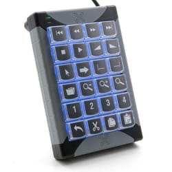 P&I Engineering XK-24 clavier USB Noir, Gris