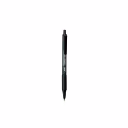 BIC 837397, Clip, Stylo à bille rétractable avec clip, Noir, 12 pièce(s)
