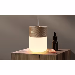 Gingko Design Smart Diffuser Lamp lampe de table 1 W LED Noyer