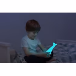 ZAZU Gina lumière de nuit pour bébé Autonome Gris, Blanc