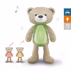 ZAZU ZA-BRODY-01 lumière de nuit pour bébé Autonome Gris LED