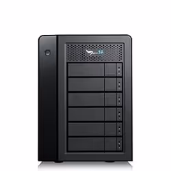 Promise Technology Pegasus32 R6, 24 To, HDD, 9,1 kg, Tower, Noir