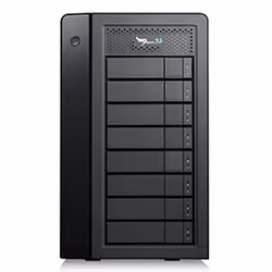 Promise Technology Pegasus32 R8, 80 To, HDD, 11 kg, Tower, Noir