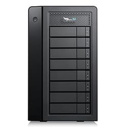 Promise Technology Pegasus32 R8 boîtier de disques 80 To Tower Noir