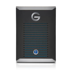 G-Technology mobile Pro 500 Go Noir, Argent