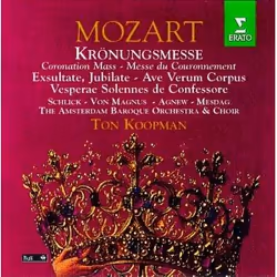 Warner Music Ton Koopman - Mozart: Krönungsmesse KV 317, Ave Verum Corpus KV 618, CD, Classique, CD, Ton Koopman, Support phy ...