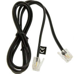 Jabra 8800-00-101 câble de téléphone Noir