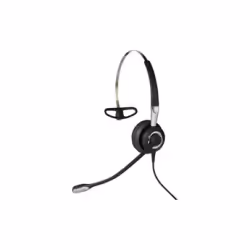 Jabra BIZ 2400 II, Avec fil, Bureau/Centre d'appels, Casque, Noir, Argent