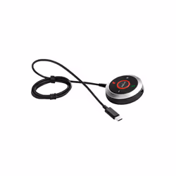 Jabra Evolve 80 Link, Acoustique, Avec fil, Appuyez sur les boutons, Noir